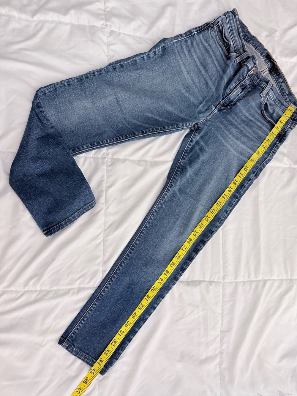 Hudson Jeans Nico Super Skinny Denim in Medium Blue Wash